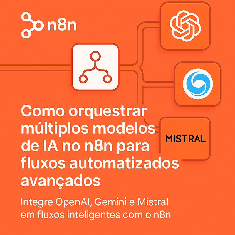 Como orquestrar múltiplos modelos de IA no n8n para fluxos automatizados avançados