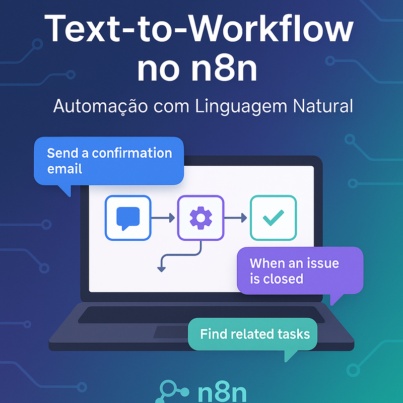 Text-to-Workflow no n8n: como criar automação com linguagem natural