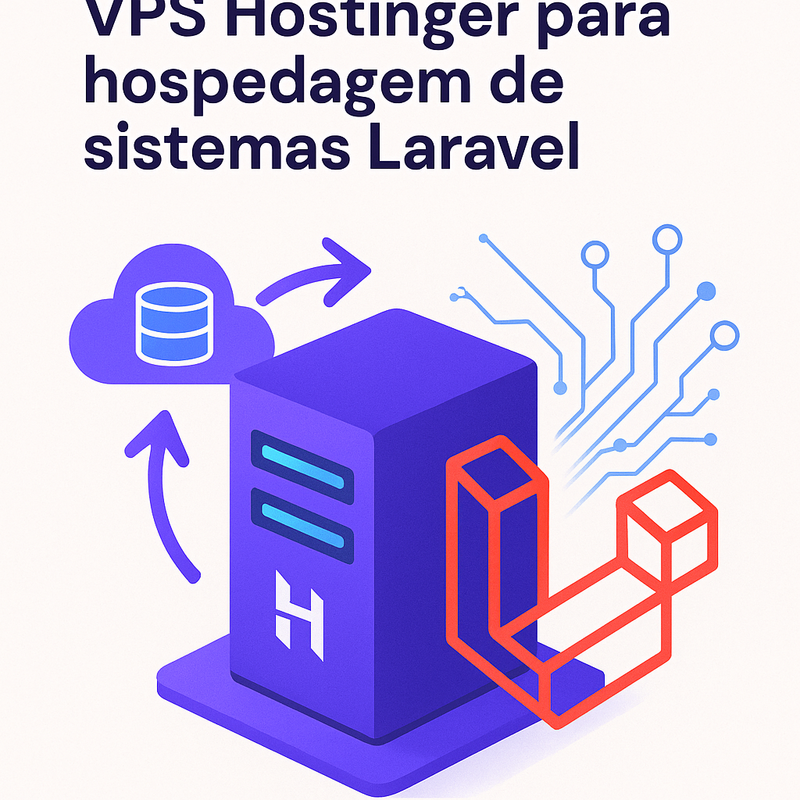VPS Hostinger para hospedagem de sistemas Laravel: instalação, banco de dados e deploy automático