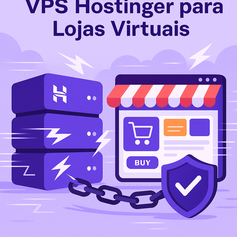 VPS Hostinger para lojas virtuais: como garantir velocidade e estabilidade no e-commerce