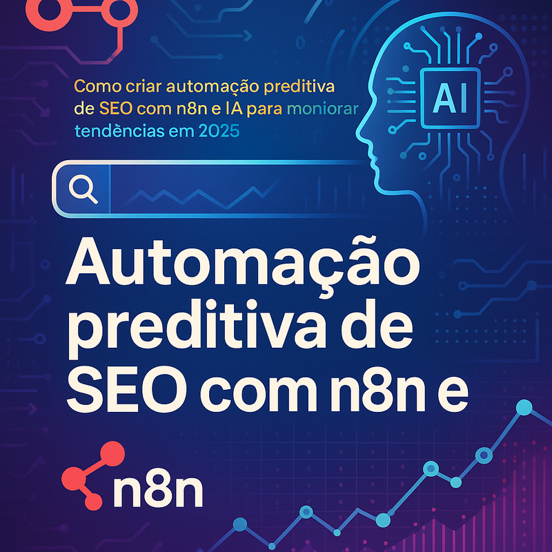 Como criar automação preditiva de SEO com n8n e IA para monitorar tendências em 2025