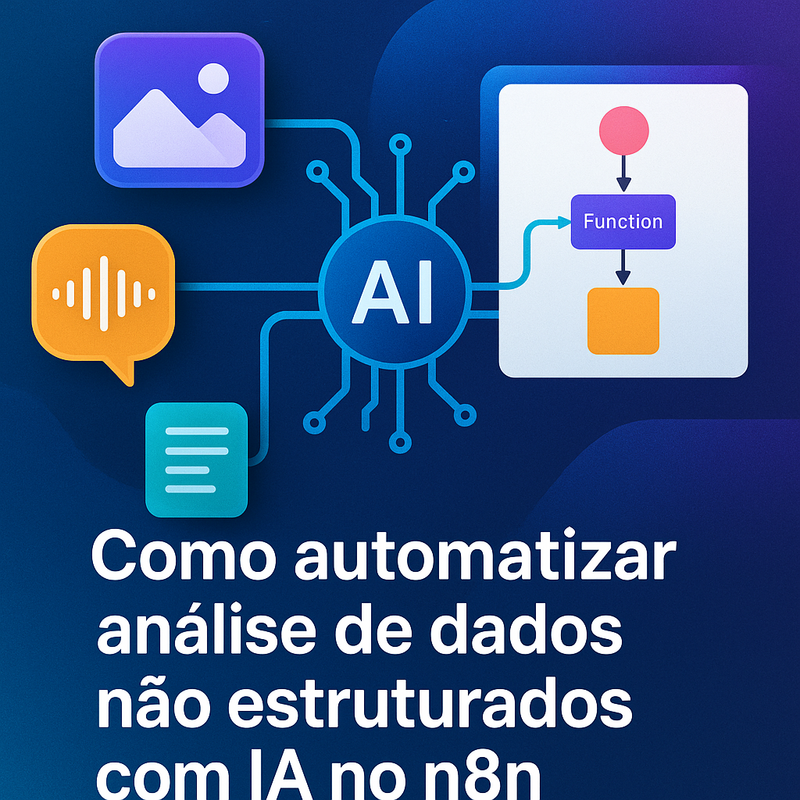 Como automatizar análise de dados não estruturados com IA no n8n