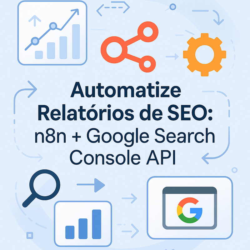 Passo a passo para automatizar envio de relatórios de SEO com n8n e Google Search Console API