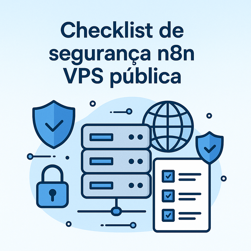 Checklist de segurança n8n VPS pública: guia essencial para proteger sua automação