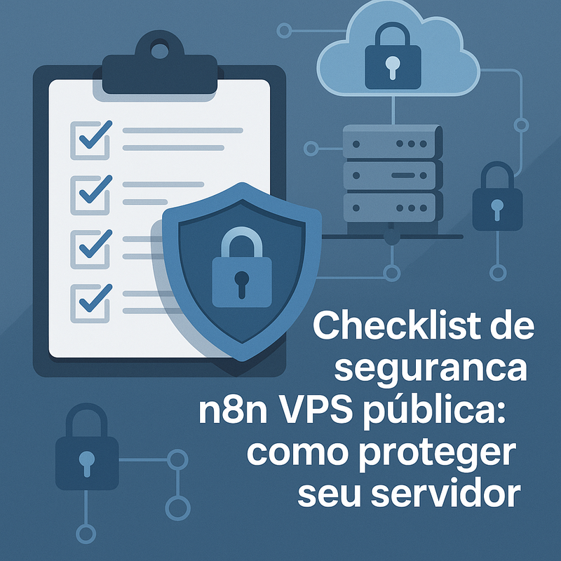 Checklist de segurança n8n VPS pública: como proteger seu servidor