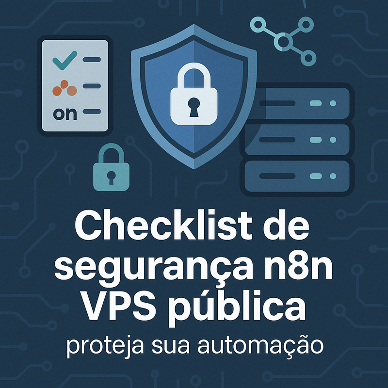 Checklist de segurança n8n VPS pública: proteja sua automação