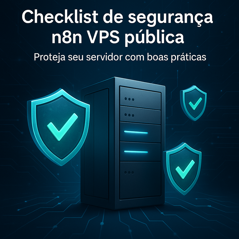 Checklist de segurança n8n VPS pública: proteja seu servidor com boas práticas