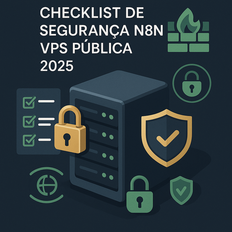 Checklist de segurança n8n VPS pública: como proteger seu servidor em 2025