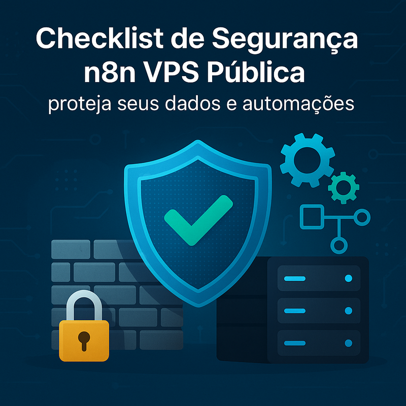 Checklist de segurança n8n VPS pública: proteja seus dados e automações