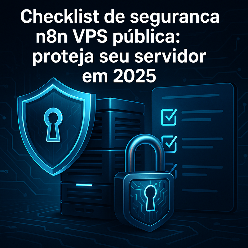 Checklist de segurança n8n VPS pública: proteja seu servidor em 2025