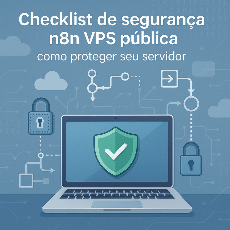 Checklist de segurança n8n VPS pública: como proteger seu servidor