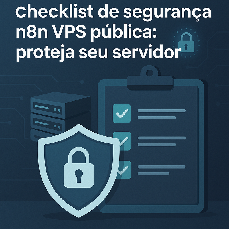Checklist de segurança n8n VPS pública: proteja seu servidor