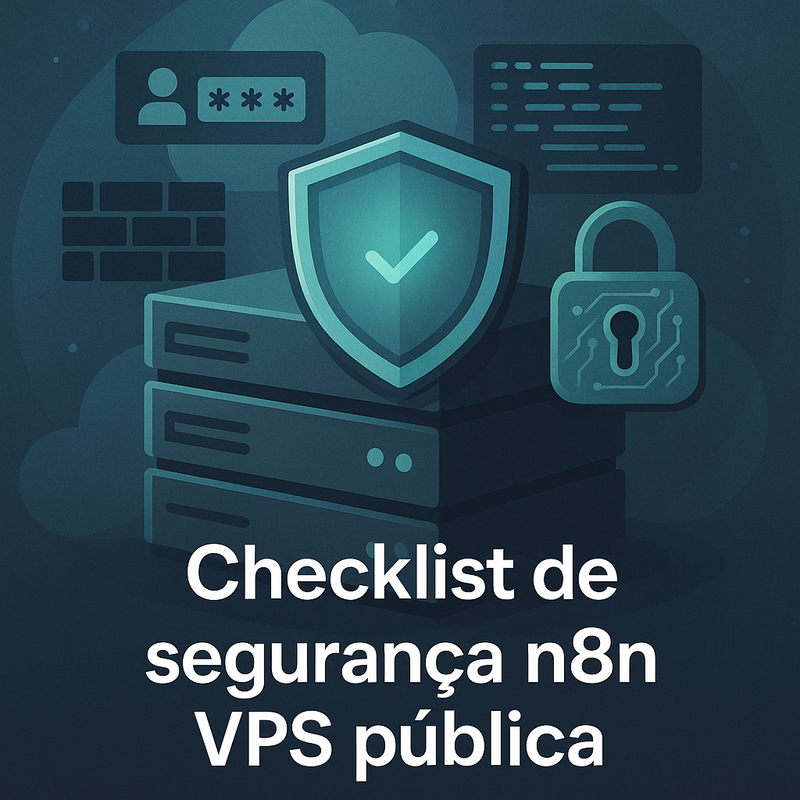 Checklist de segurança n8n VPS pública: proteja seu servidor