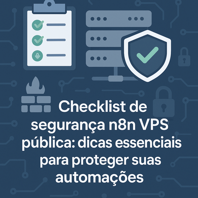 Checklist de segurança n8n VPS pública: dicas essenciais para proteger suas automações