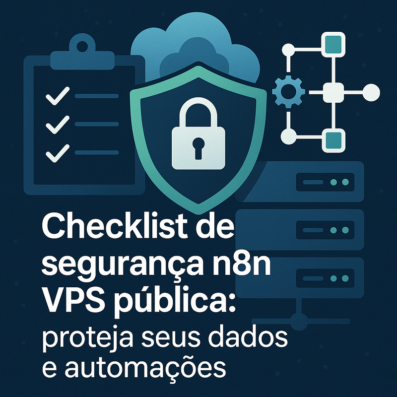 Checklist de segurança n8n VPS pública: proteja seus dados e automações