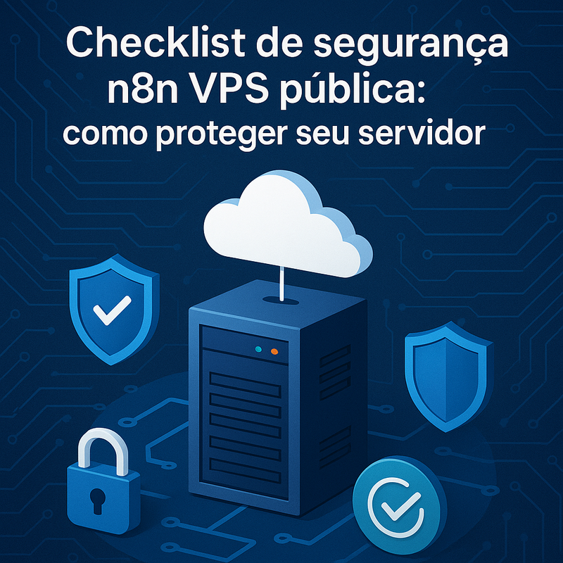 Checklist de segurança n8n VPS pública: como proteger seu servidor