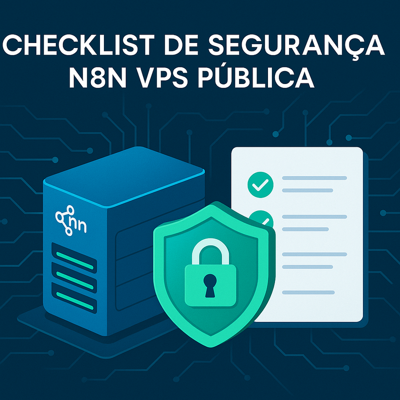 Checklist de segurança n8n VPS pública: proteja sua automação
