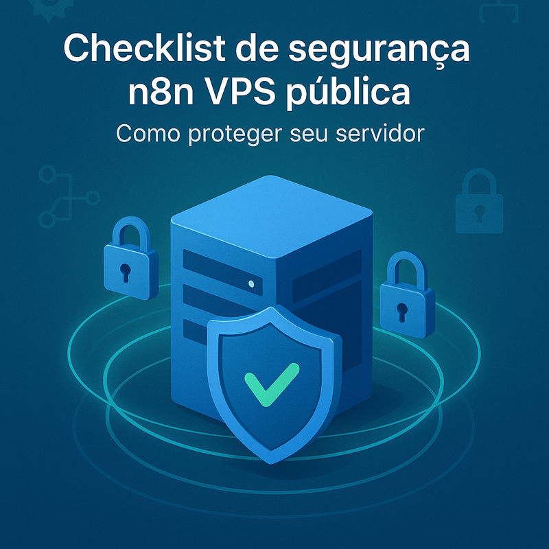 Checklist de segurança n8n VPS pública: como proteger seu servidor