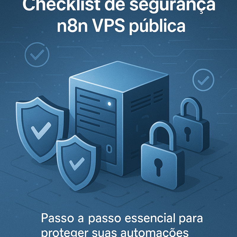 Checklist de segurança n8n VPS pública: passo a passo essencial