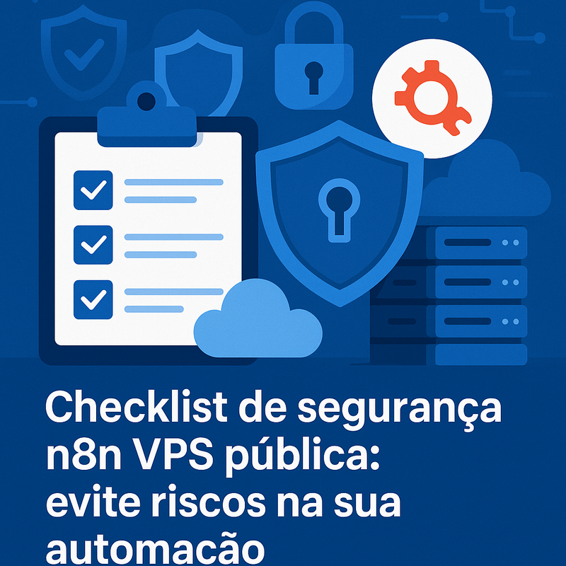 Checklist de segurança n8n VPS pública: evite riscos na sua automação