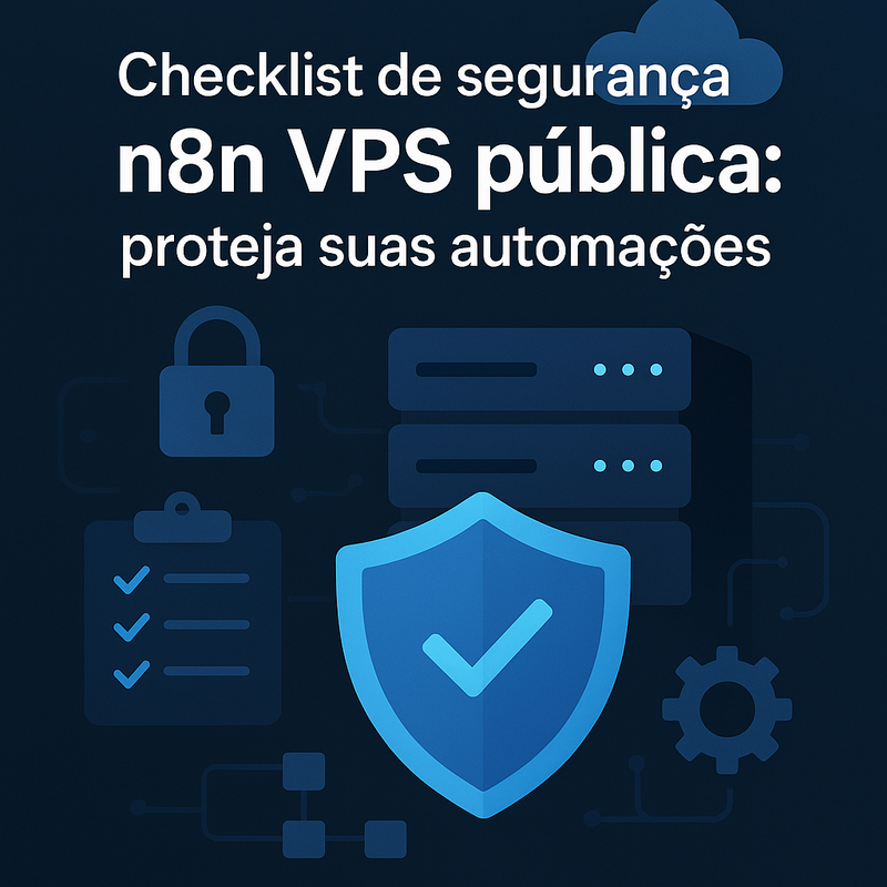 Checklist de segurança n8n VPS pública: proteja suas automações