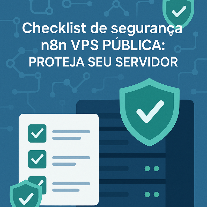 Checklist de segurança n8n VPS pública: proteja seu servidor