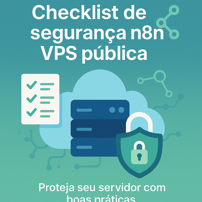 Checklist de segurança n8n VPS pública: proteja seu servidor com boas práticas