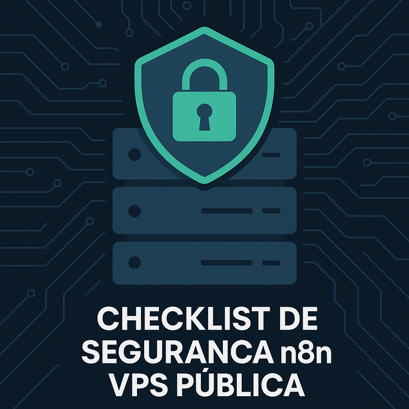 Checklist de segurança n8n VPS pública: o que não pode faltar