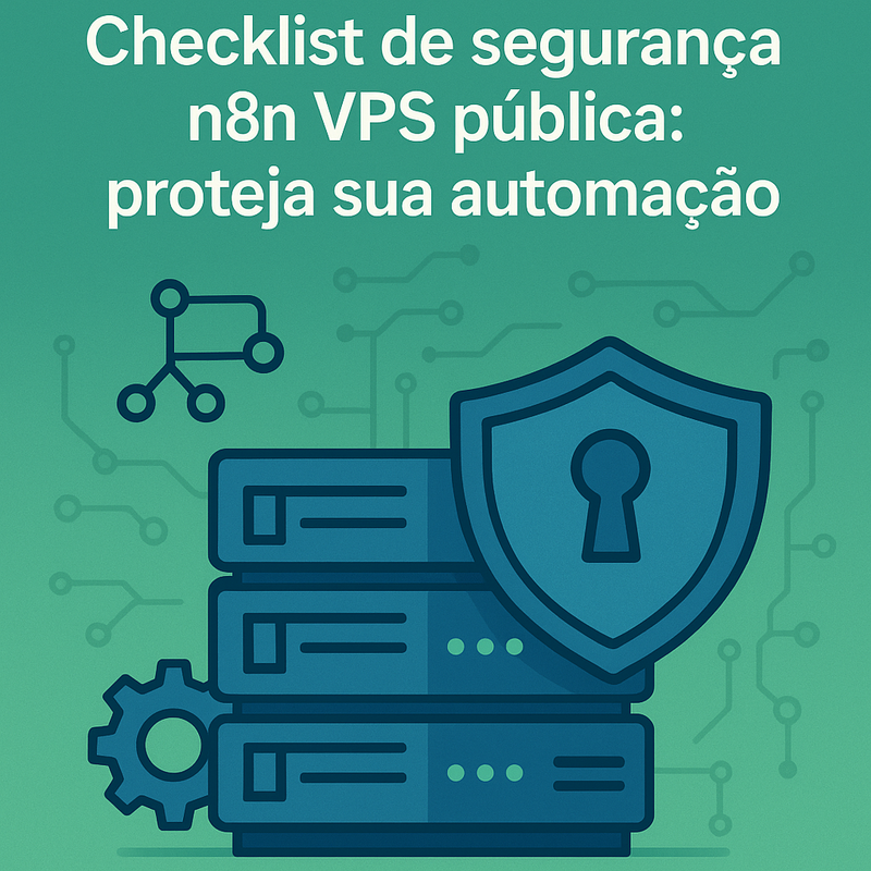 Checklist de segurança n8n VPS pública: proteja sua automação