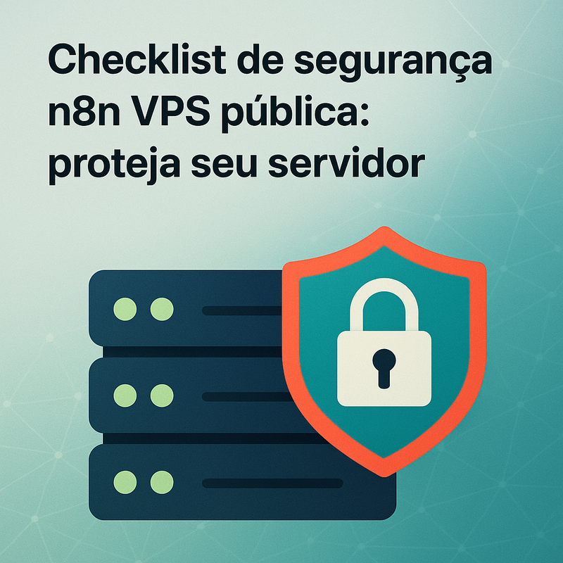 Checklist de segurança n8n VPS pública: proteja seu servidor