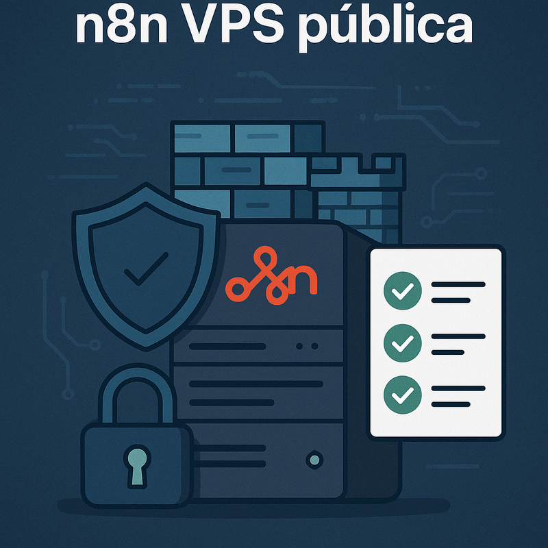 Checklist de segurança n8n VPS pública: proteja sua automação