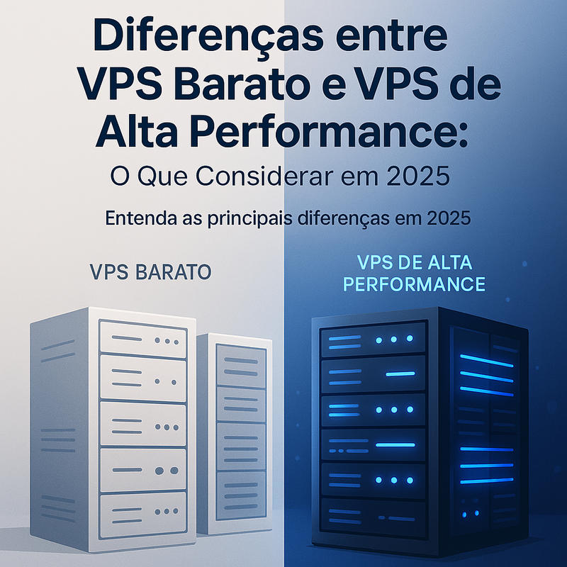 Diferenças entre VPS Barato e VPS de Alta Performance: O Que Considerar em 2025