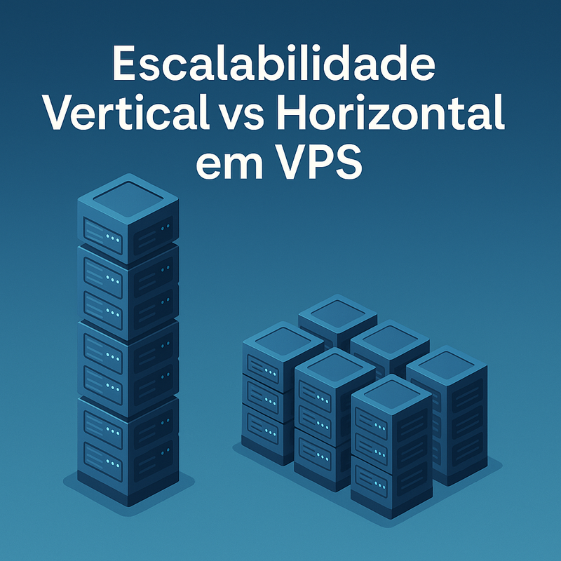 Escalabilidade Vertical vs Horizontal em VPS: Qual a Melhor Estratégia?