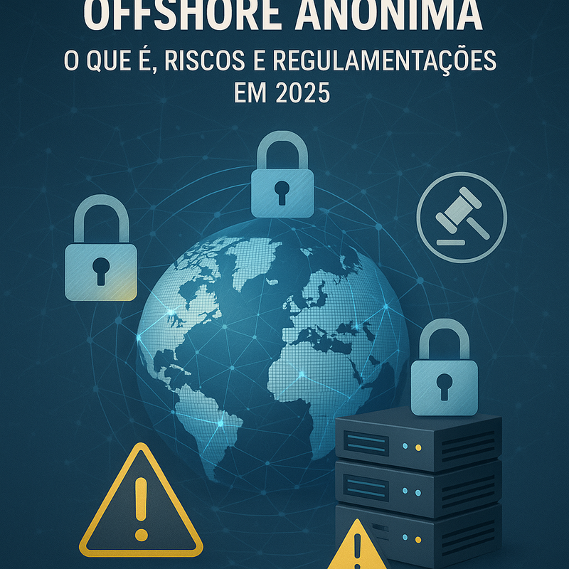 Hospedagem offshore anônima: o que é, riscos e regulamentações em 2025