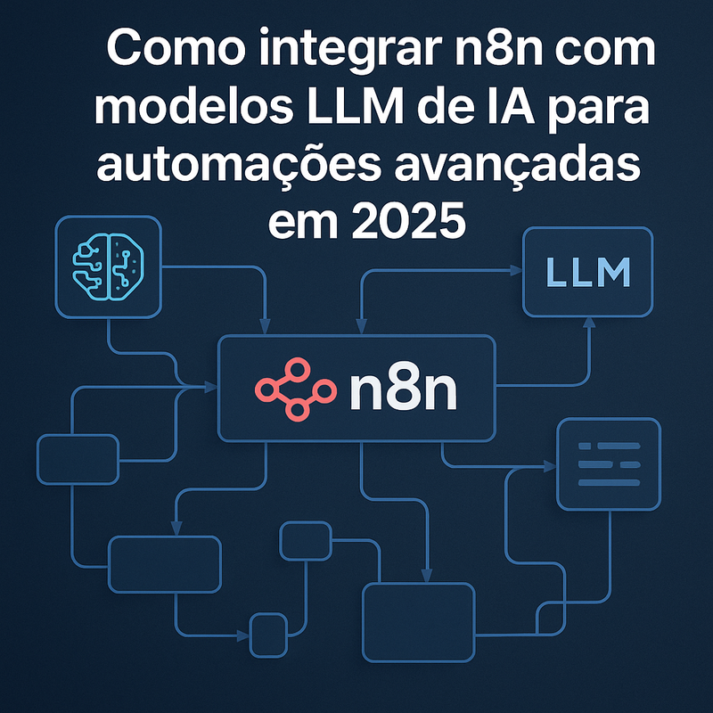Como integrar n8n com modelos LLM de IA para automações avançadas em 2025