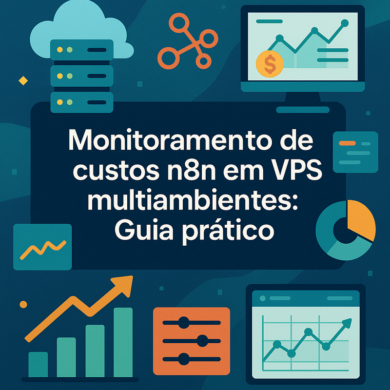 Monitoramento de custos n8n em VPS multiambientes: Guia prático
