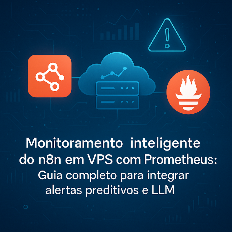 Monitoramento inteligente do n8n em VPS com Prometheus: Guia completo para integrar alertas preditivos e LLM