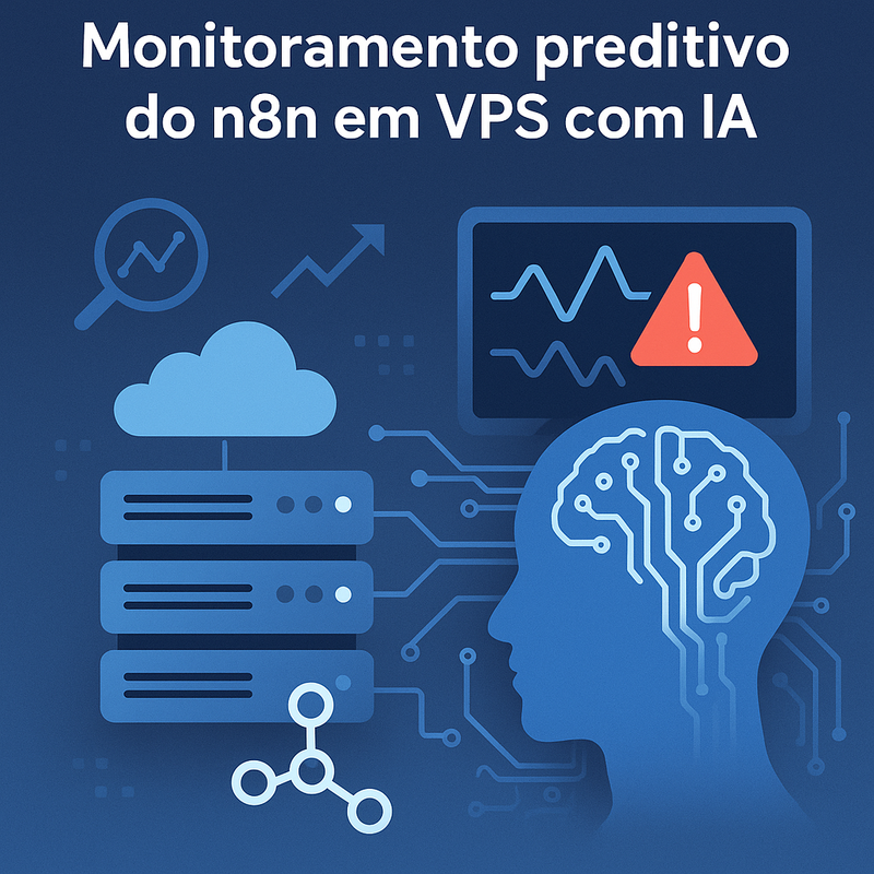 Monitoramento preditivo do n8n em VPS com IA: detecte falhas automaticamente