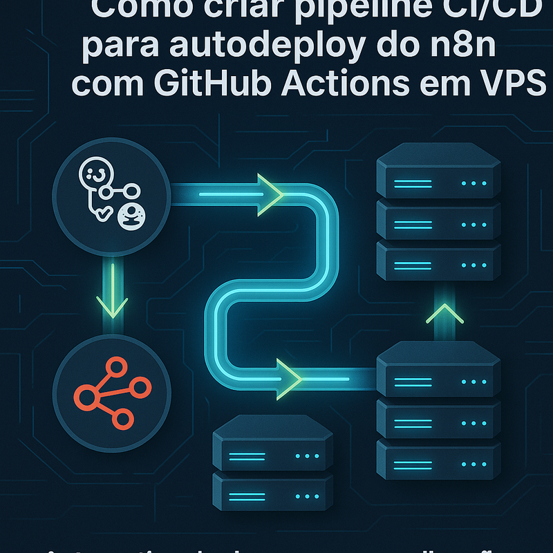 Como criar pipeline CI/CD para autodeploy do n8n com GitHub Actions em VPS
