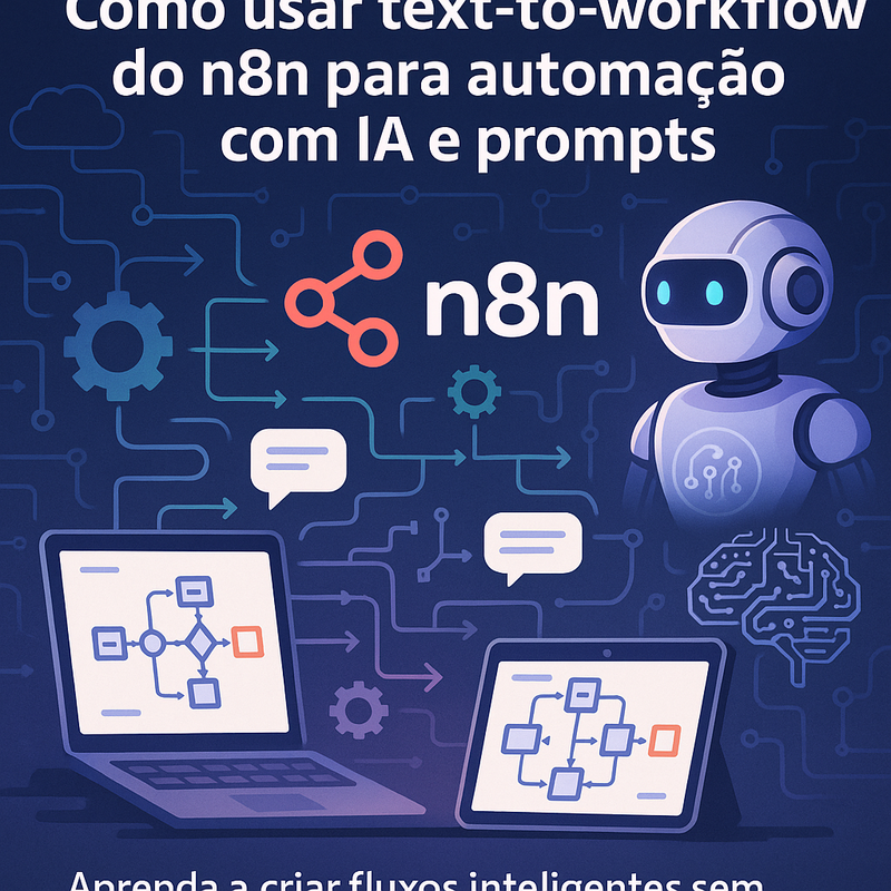 Como usar text-to-workflow do n8n para automação com IA e prompts
