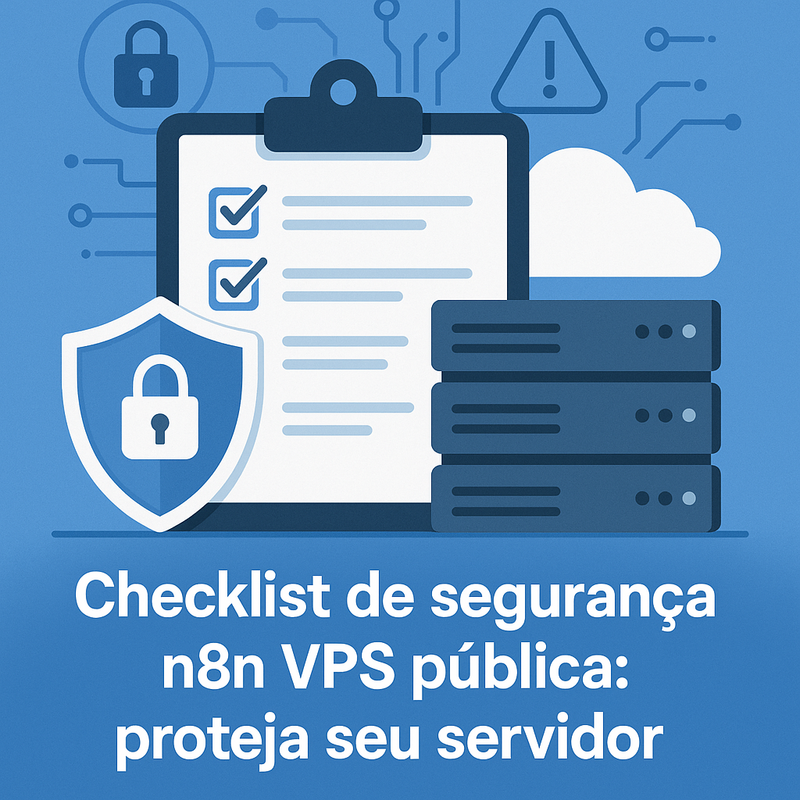 Checklist de segurança n8n VPS pública: proteja seu servidor
