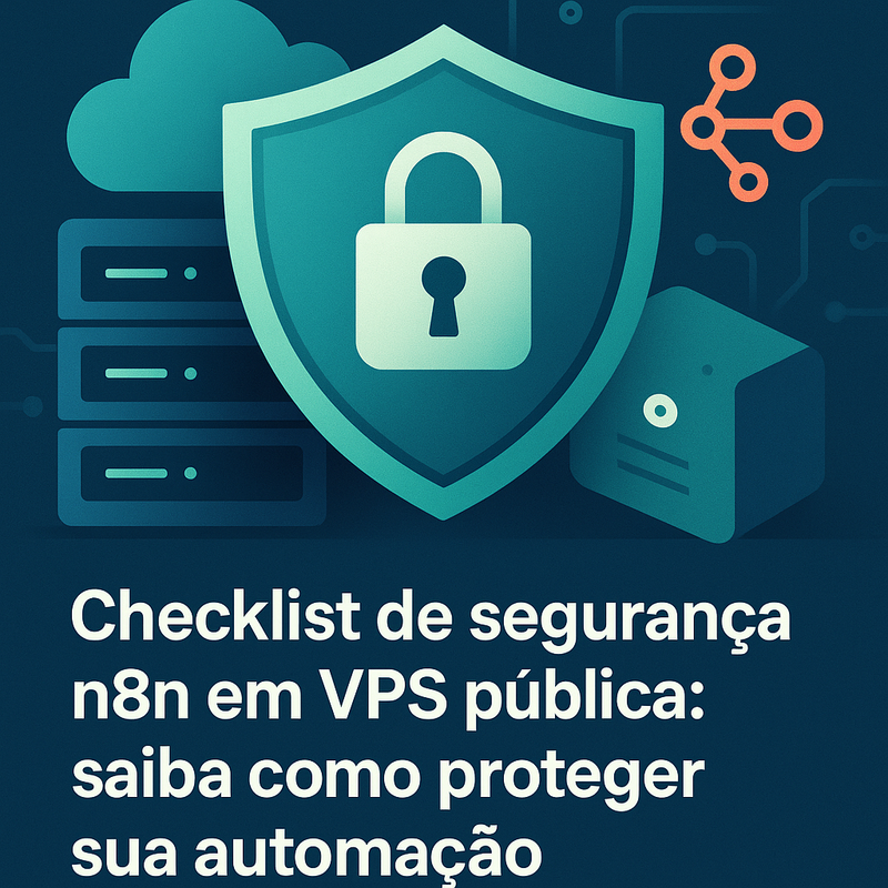 Checklist de segurança n8n em VPS pública: saiba como proteger sua automação